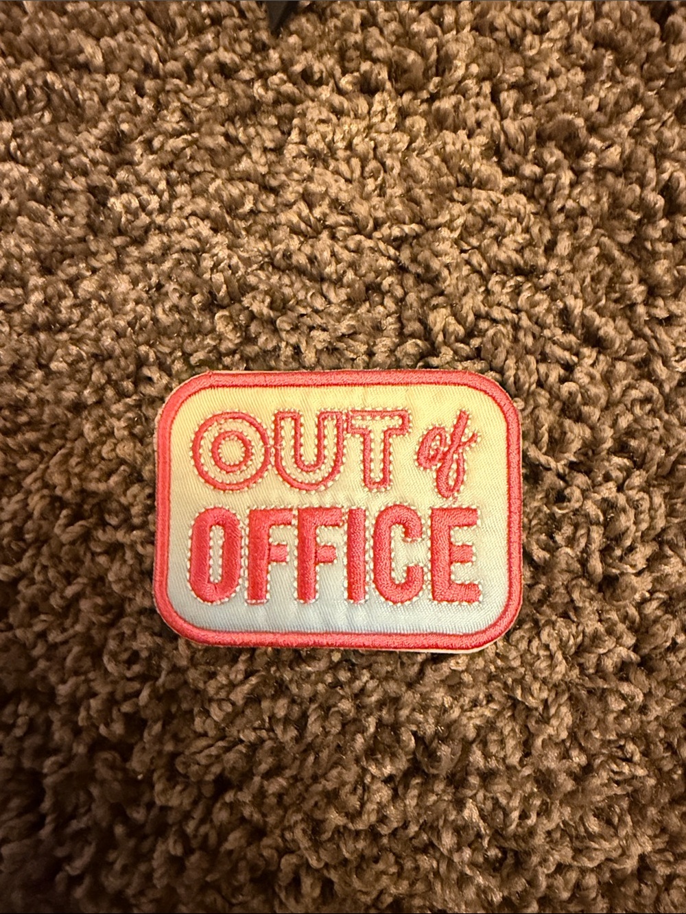 New stoney clover lane out of office patch